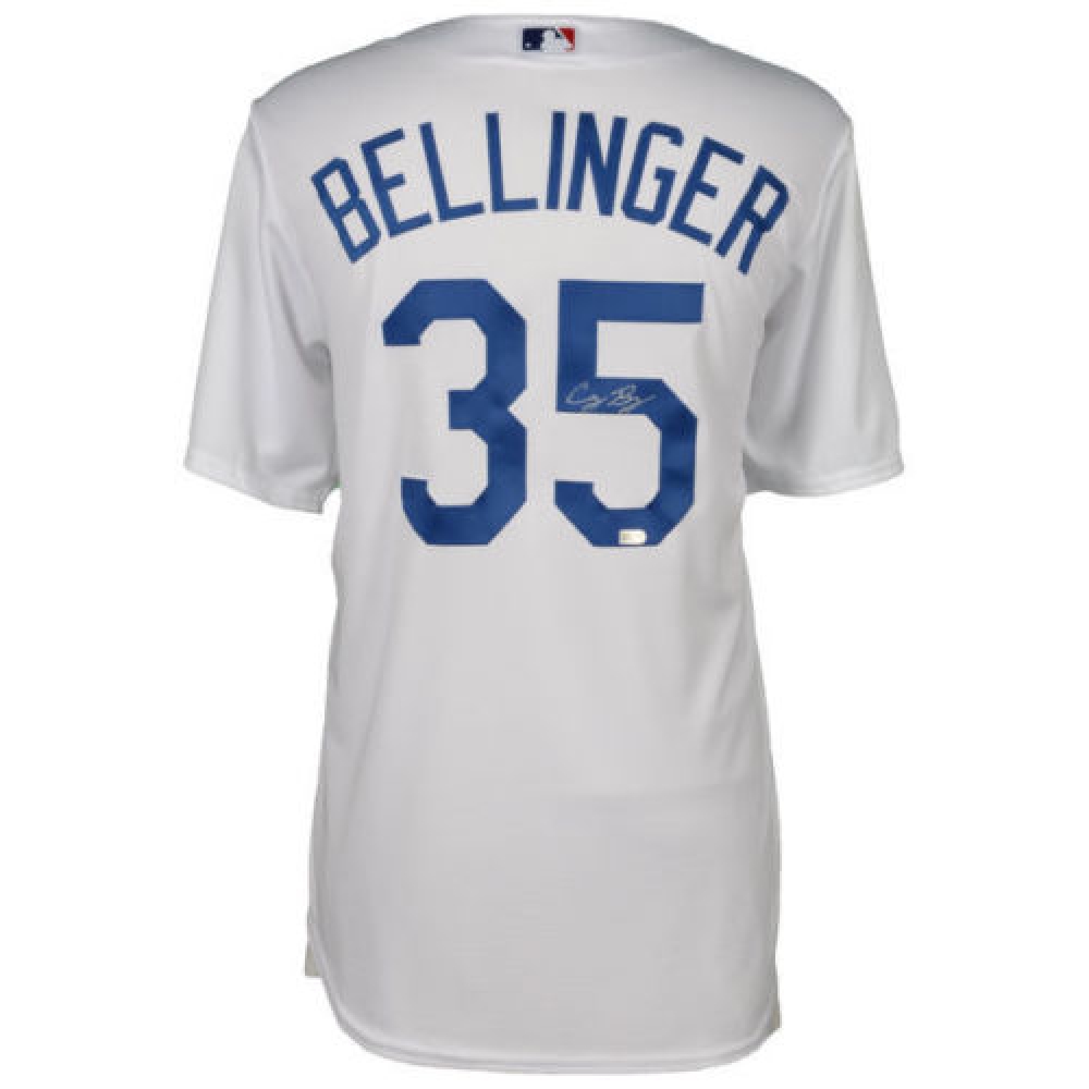 Cody Bellinger Signed Dodgers Majestic Jersey (MLB Hologram & Fanatics Hologram) at PristineAuction.com Cody Bellinger Signed Dodgers Majestic Jersey (MLB Hologram & Fanatics Hologram) at PristineAuction.com