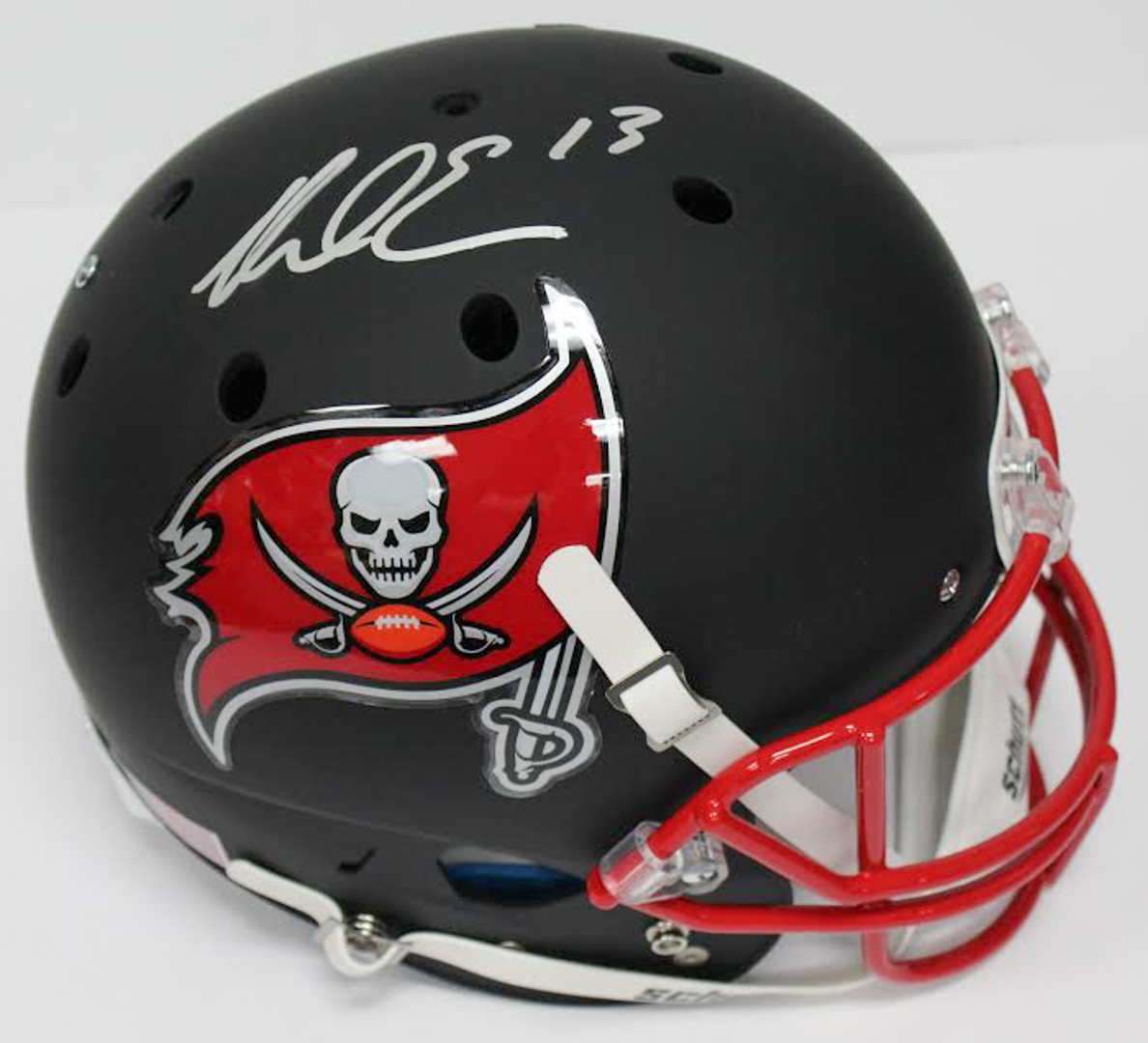 Mike Evans Signed Buccaneers Custom Matte Black Full-Size Helmet (JSA COA) at PristineAuction.com Mike Evans Signed Buccaneers Custom Matte Black Full-Size Helmet (JSA COA) at PristineAuction.com