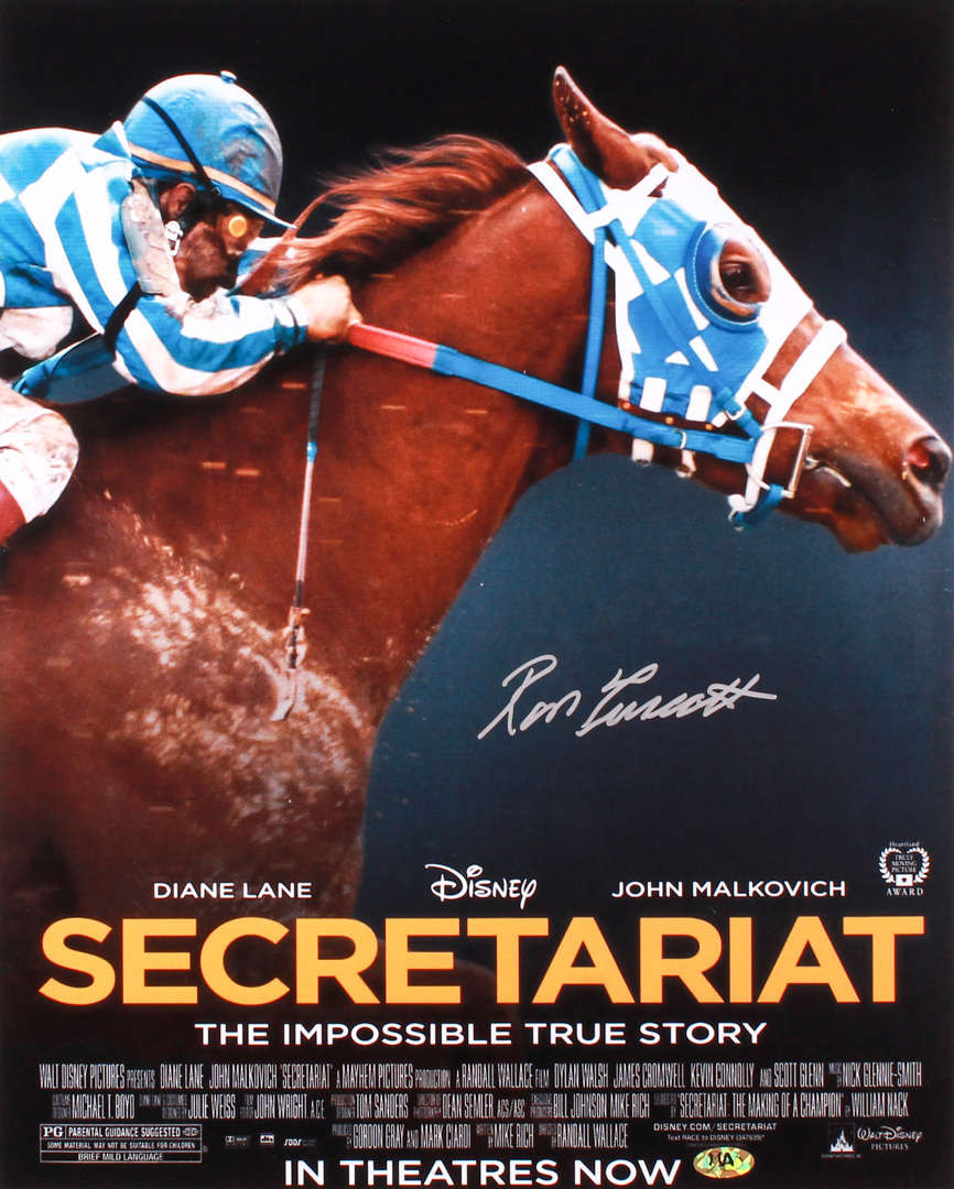 Ron Turcotte Signed Secretariat 16x20 Photo (MAB Hologram) at PristineAuction.com Ron Turcotte Signed Secretariat 16x20 Photo (MAB Hologram) at PristineAuction.com