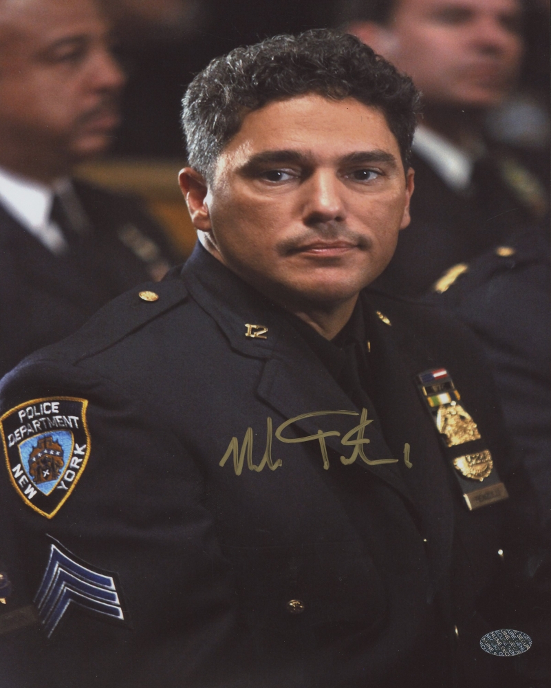 Why Did Nicholas Turturro Leave Blue Bloods Nick Turturro Signed NYPD Blue 8x10 Photo (Leaf COA) | Pristine Auction