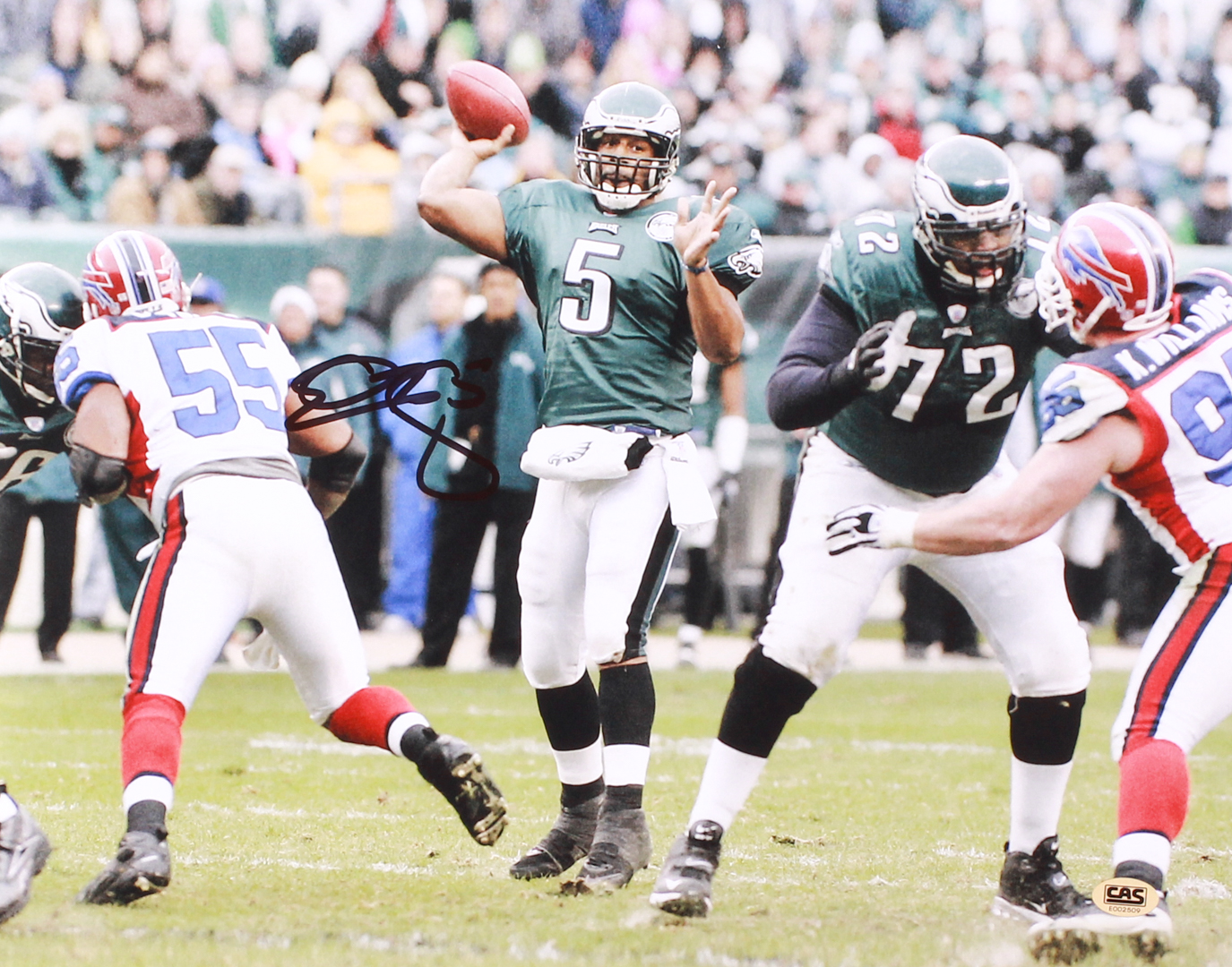 Donovan McNabb Signed Eagles 11x14 Photo (CAS COA) at PristineAuction.com Donovan McNabb Signed Eagles 11x14 Photo (CAS COA) at PristineAuction.com