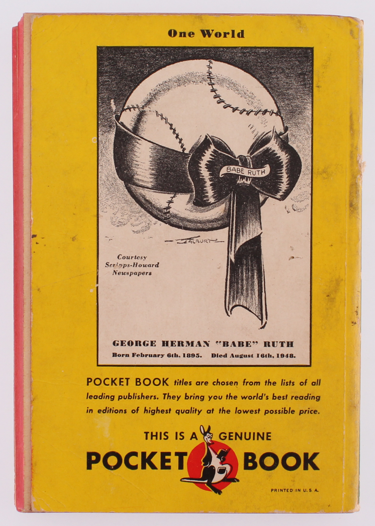 Vintage 1948 "The Babe Ruth Story" Autobiography Pocket Book at PristineAuction.com Vintage 1948 "The Babe Ruth Story" Autobiography Pocket Book at PristineAuction.com