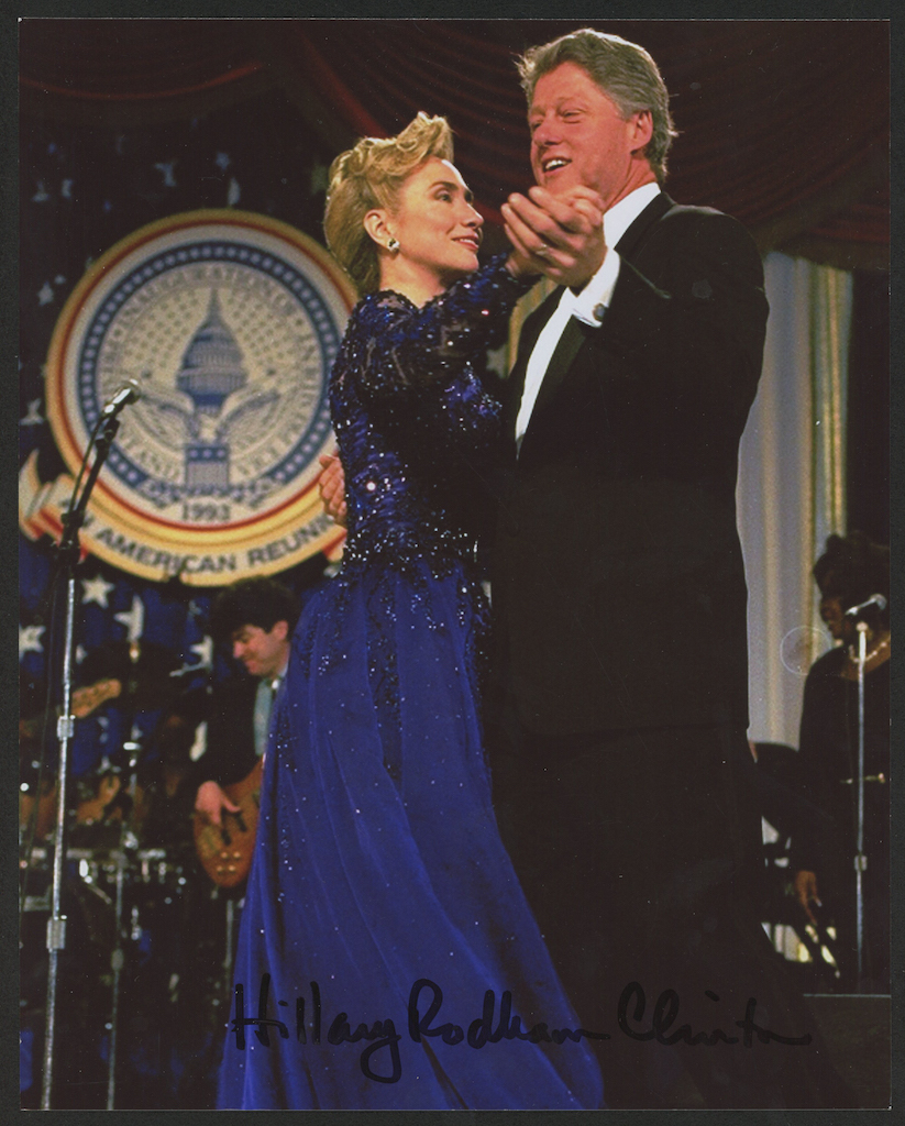 Hillary Clinton Signed 8x10 Photo With Full-Name Signature (JSA LOA) at PristineAuction.com Hillary Clinton Signed 8x10 Photo With Full-Name Signature (JSA LOA) at PristineAuction.com