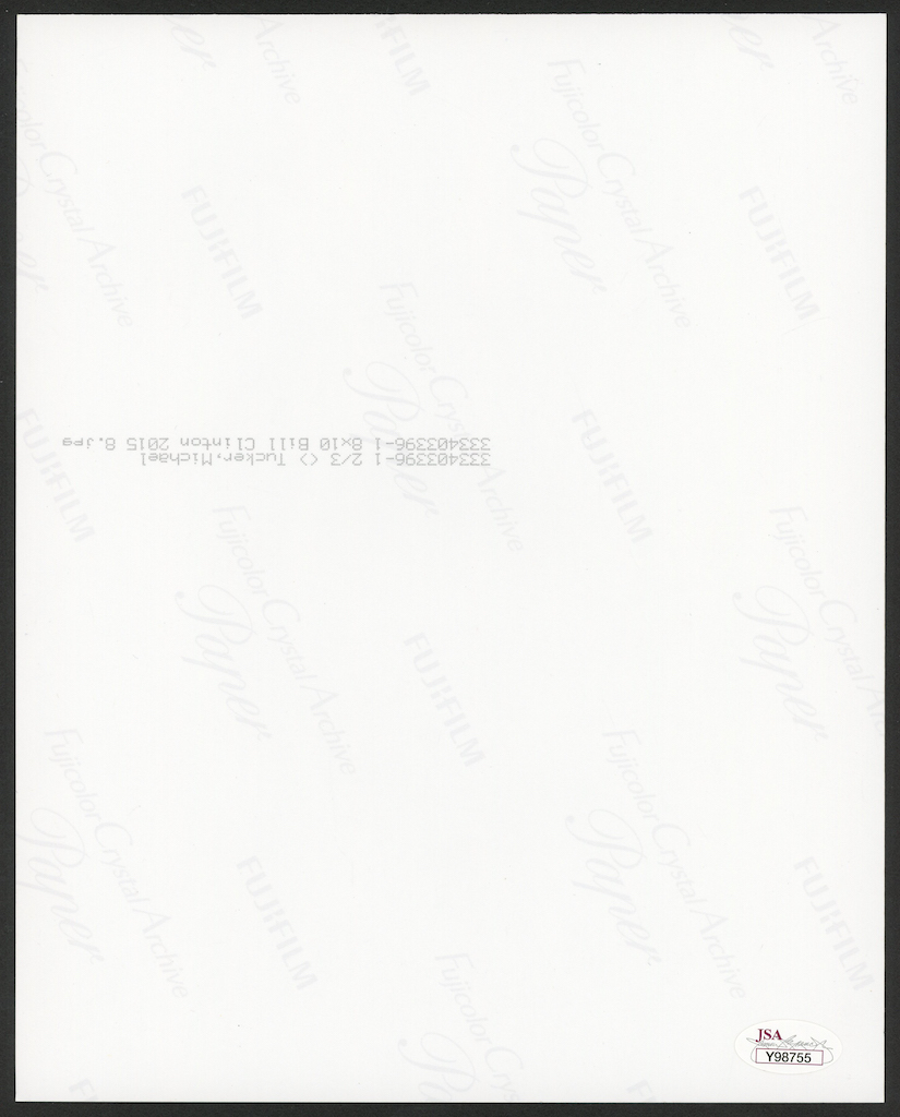 Hillary Clinton Signed 8x10 Photo With Full-Name Signature (JSA LOA) at PristineAuction.com Hillary Clinton Signed 8x10 Photo With Full-Name Signature (JSA LOA) at PristineAuction.com