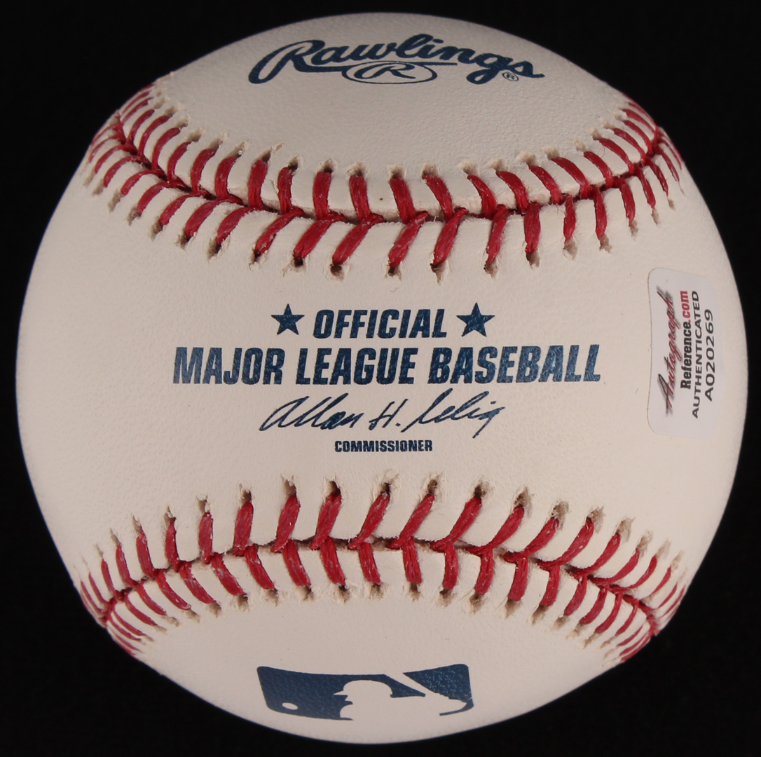 Tommy Lasorda Signed OML Baseball Inscribed "H.O.F. 97" (Autograph Reference COA) at PristineAuction.com Tommy Lasorda Signed OML Baseball Inscribed "H.O.F. 97" (Autograph Reference COA) at PristineAuction.com