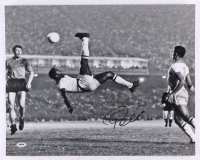 Pele Signed "Bicycle Kick" 16x20 Photo (PSA COA) at PristineAuction.com
