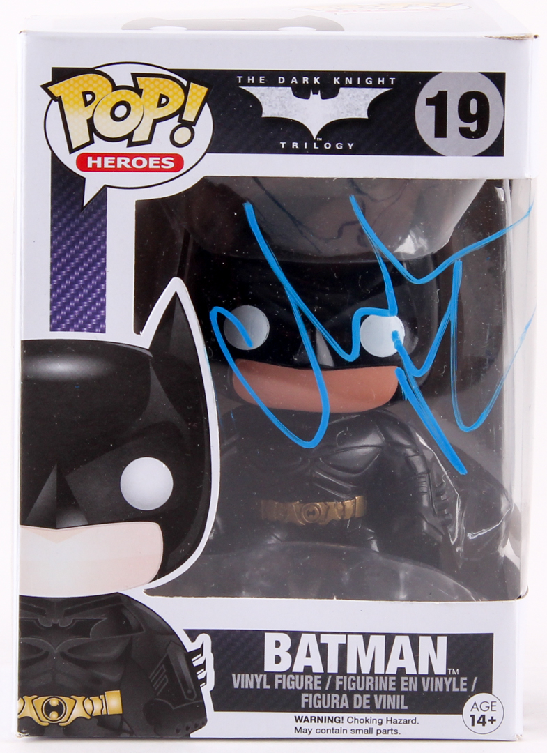 Christian Bale Signed "Batman" POP! Vinyl Figure (JSA COA) at PristineAuction.com Christian Bale Signed "Batman" POP! Vinyl Figure (JSA COA) at PristineAuction.com