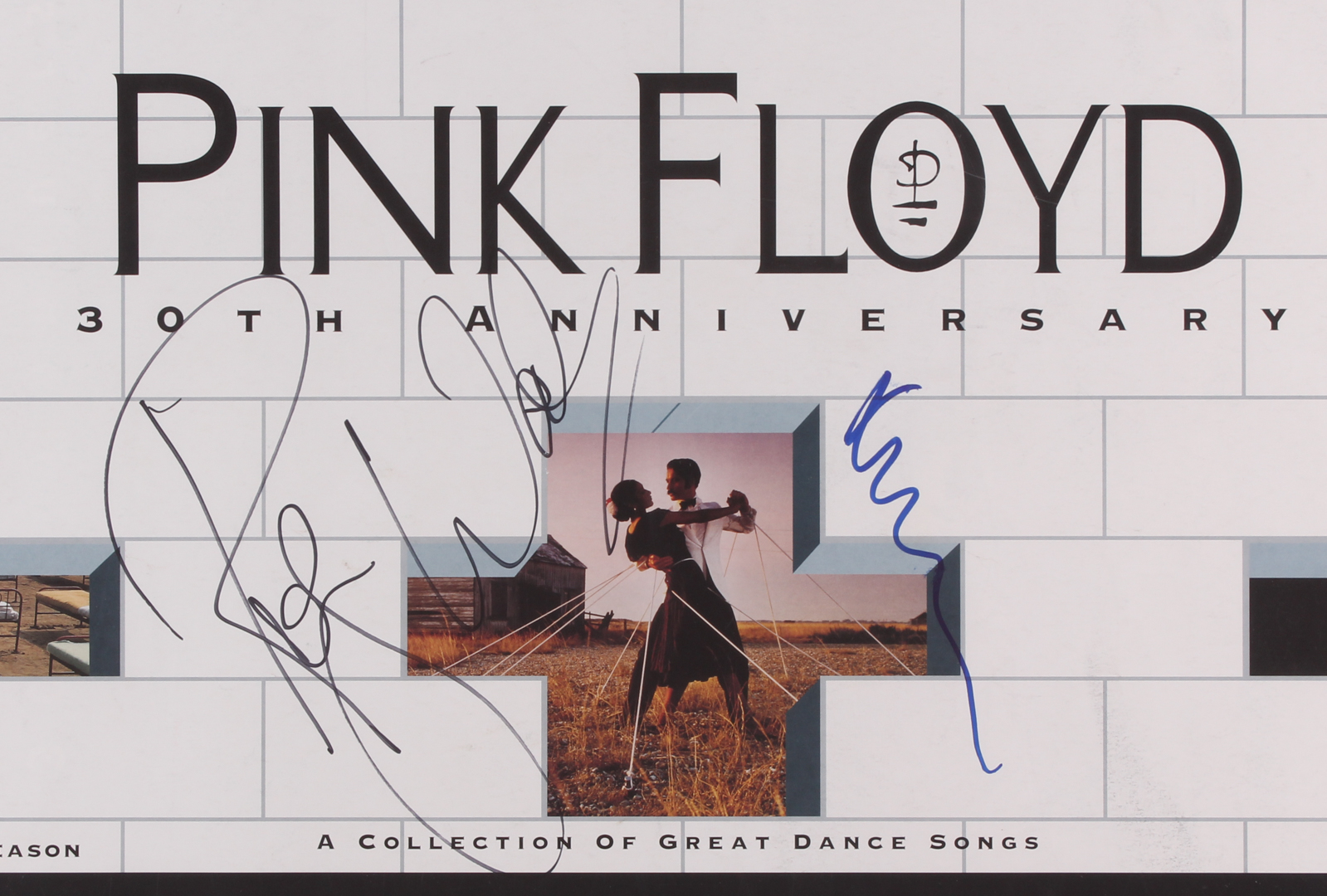 Roger Waters & Nick Mason Signed "Pink Floyd 30th Anniversary" 24x36 Poster (JSA LOA) at PristineAuction.com Roger Waters & Nick Mason Signed "Pink Floyd 30th Anniversary" 24x36 Poster (JSA LOA) at PristineAuction.com