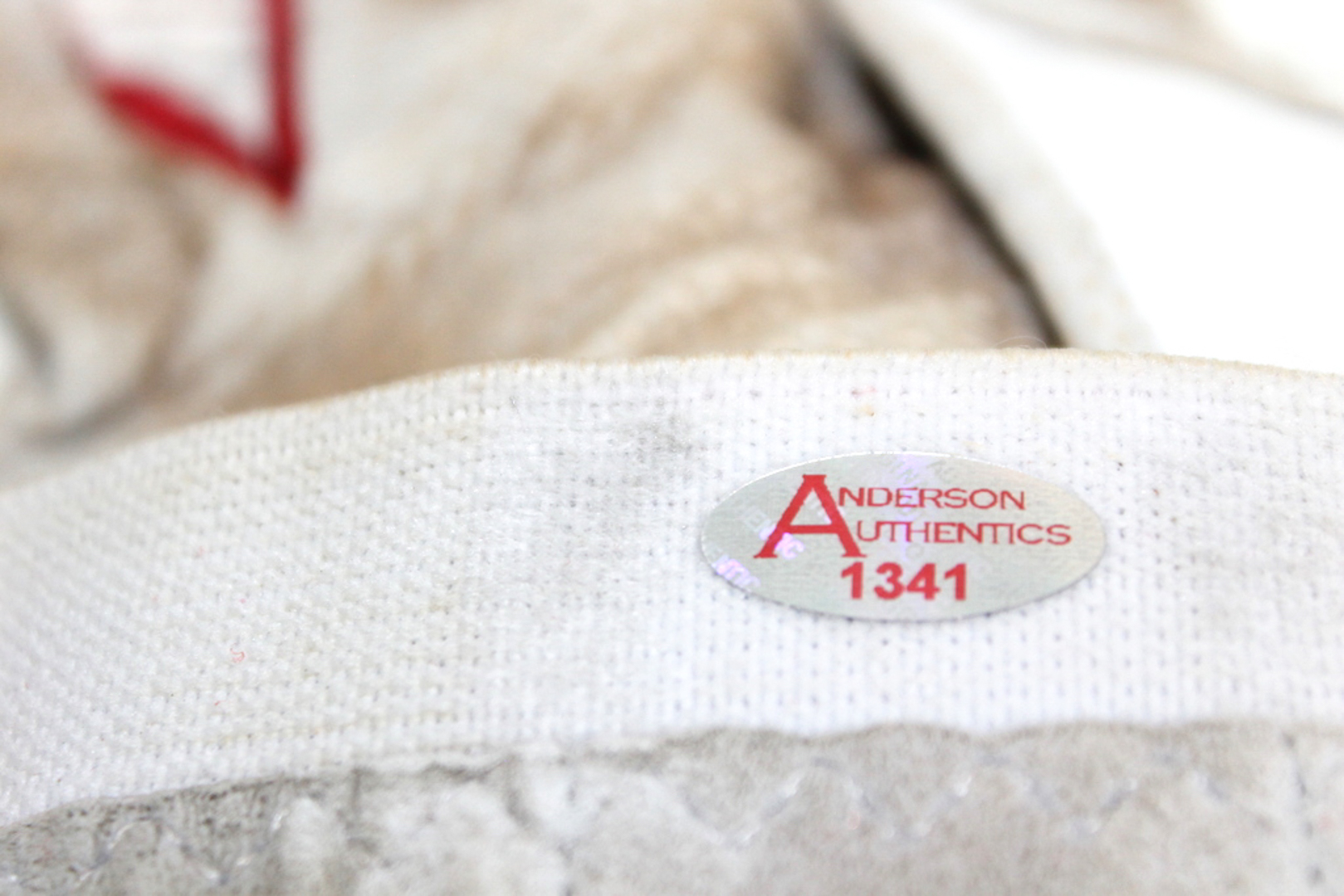 Mike Trout Signed & Game-Used 2013 Nike Batting Glove Inscribed "13 G/U" (Anderson Hologram) at PristineAuction.com Mike Trout Signed & Game-Used 2013 Nike Batting Glove Inscribed "13 G/U" (Anderson Hologram) at PristineAuction.com