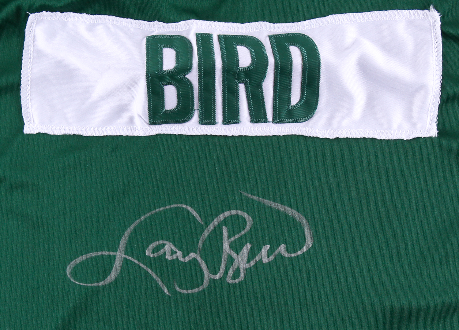 Larry Bird Signed Celtics Warm-Up Jersey (PSA COA) at PristineAuction.com Larry Bird Signed Celtics Warm-Up Jersey (PSA COA) at PristineAuction.com