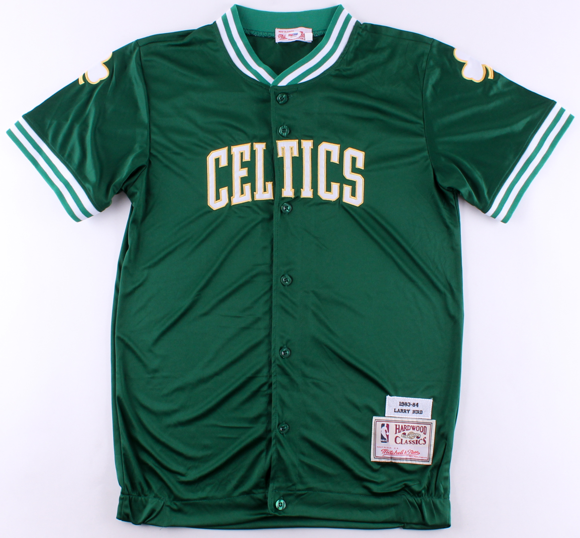 Larry Bird Signed Celtics Warm-Up Jersey (PSA COA) at PristineAuction.com Larry Bird Signed Celtics Warm-Up Jersey (PSA COA) at PristineAuction.com