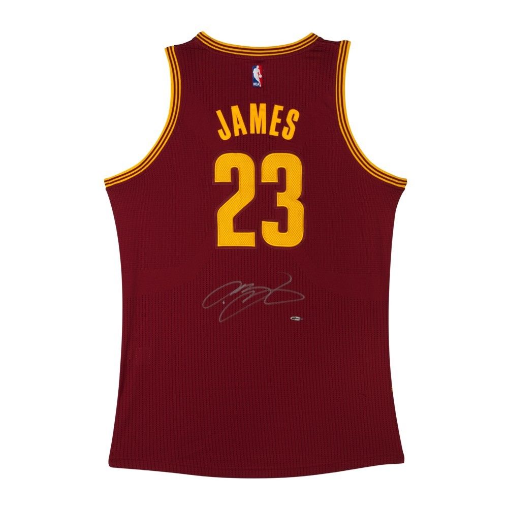 LeBron James Signed Cleveland Cavaliers Jersey (UDA COA) at PristineAuction.com LeBron James Signed Cleveland Cavaliers Jersey (UDA COA) at PristineAuction.com