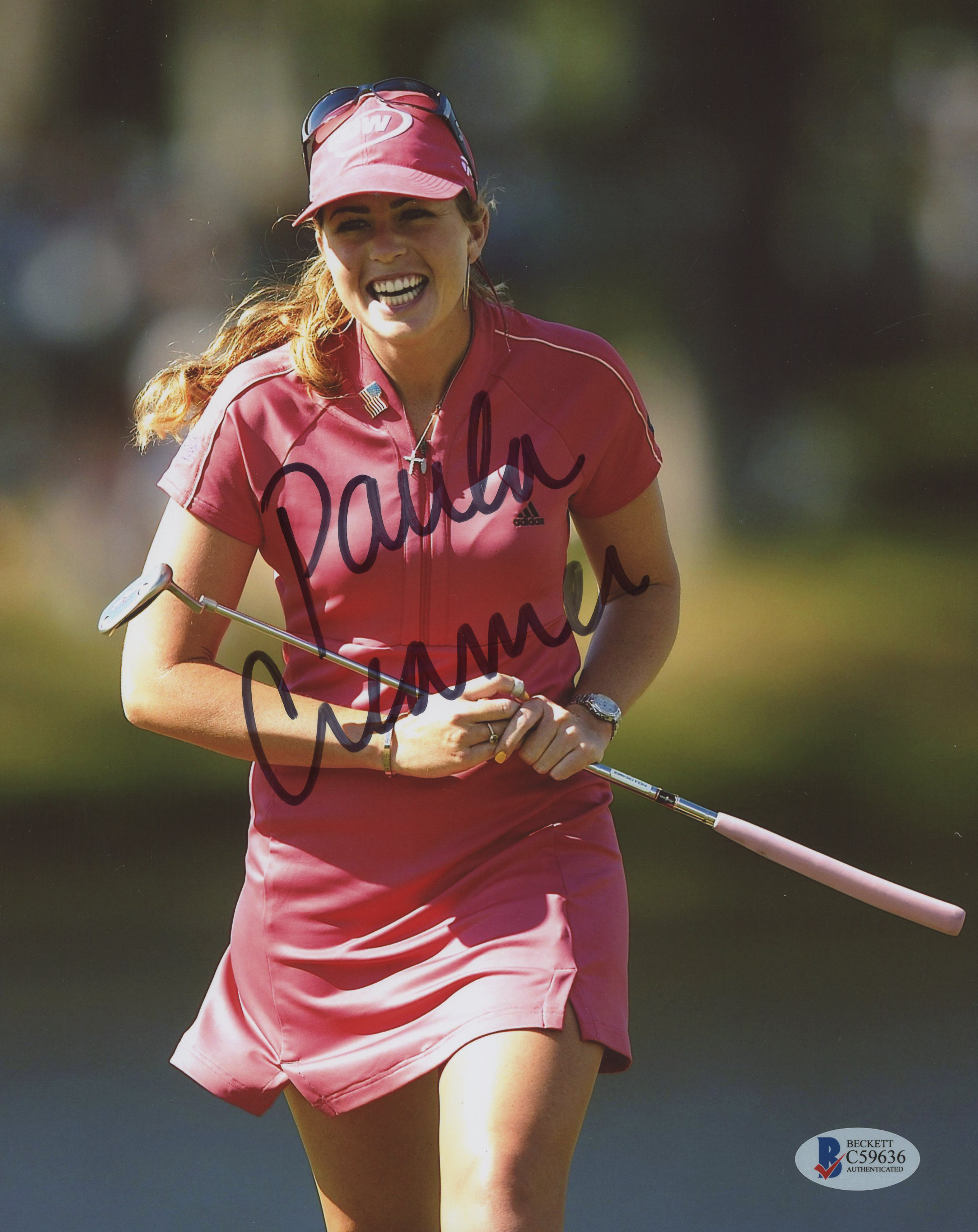 Paula Creamer Signed 8x10 Photo (Beckett COA) | Pristine Auction