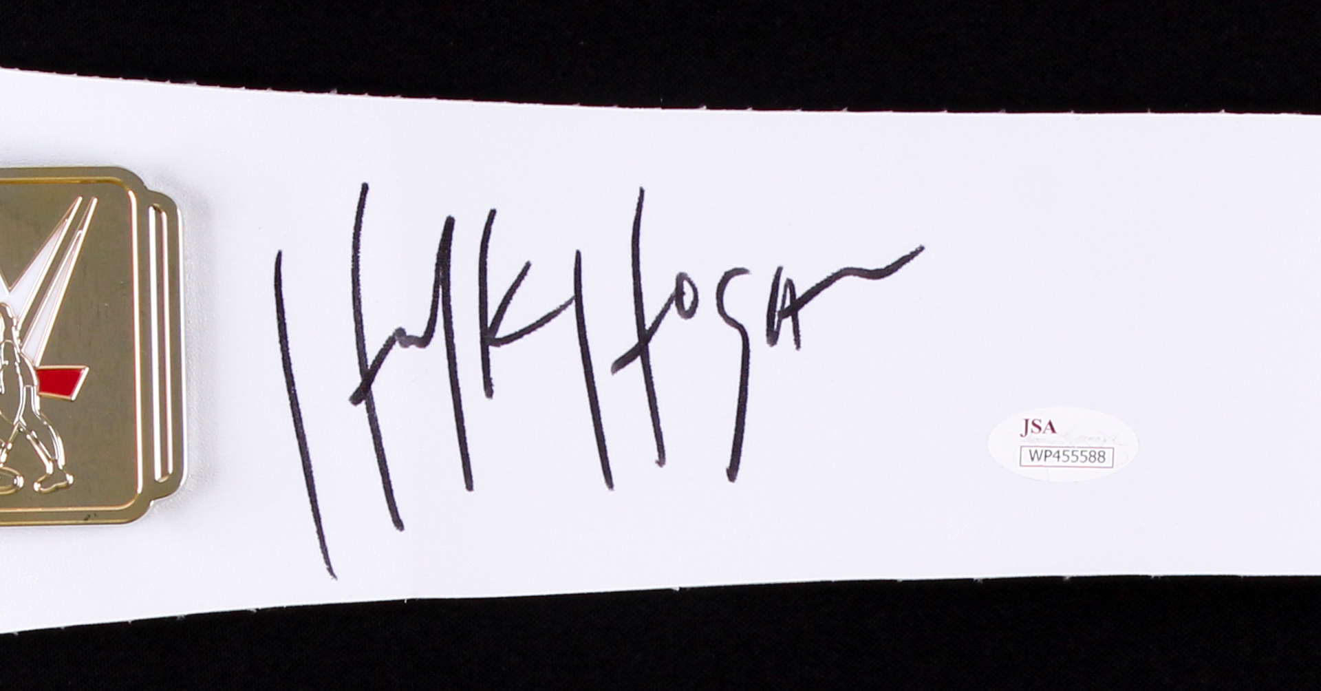 Hulk Hogan Signed WWE Heavyweight Championship Belt (JSA COA) at PristineAuction.com Hulk Hogan Signed WWE Heavyweight Championship Belt (JSA COA) at PristineAuction.com