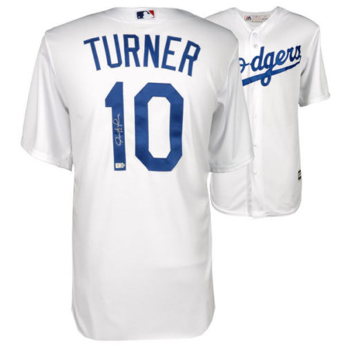 Justin Turner Signed Los Angeles Dodgers Jersey (Fanatics Hologram & MLB Hologram) at PristineAuction.com Justin Turner Signed Los Angeles Dodgers Jersey (Fanatics Hologram & MLB Hologram) at PristineAuction.com