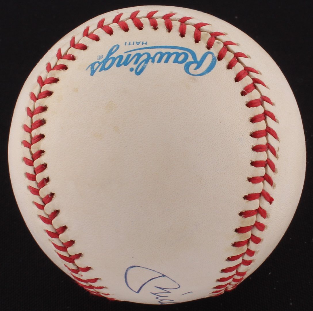 Mickey Mantle & Frank Robinson Signed OAL Baseball (JSA ALOA) at PristineAuction.com Mickey Mantle & Frank Robinson Signed OAL Baseball (JSA ALOA) at PristineAuction.com