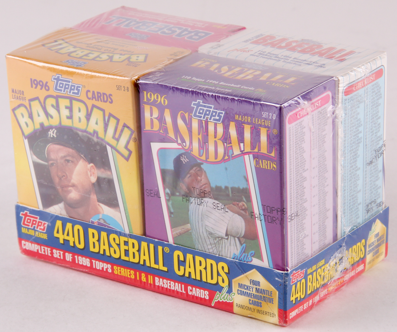1996 Complete Set of (440) Baseball Cards Cereal Box Set Series 1 & 2 at PristineAuction.com 1996 Complete Set of (440) Baseball Cards Cereal Box Set Series 1 & 2 at PristineAuction.com