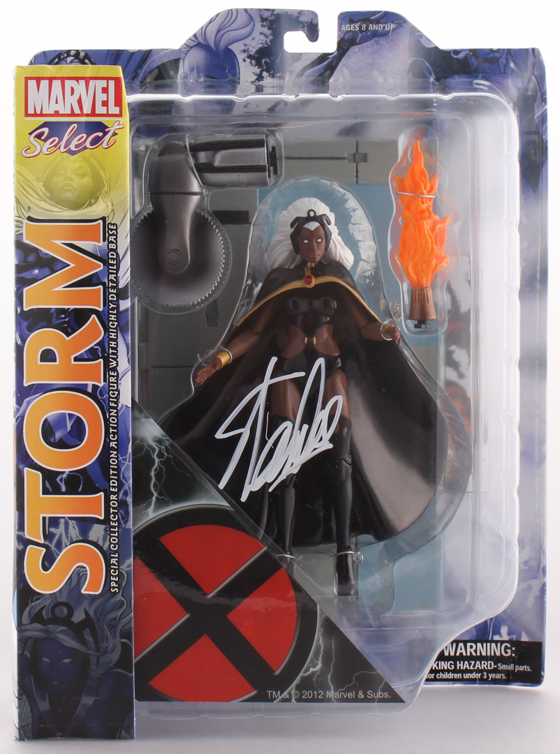 Stan Lee Signed "Storm" Marvel Select Action Figure (Radtke COA & Lee Hologram) at PristineAuction.com Stan Lee Signed "Storm" Marvel Select Action Figure (Radtke COA & Lee Hologram) at PristineAuction.com