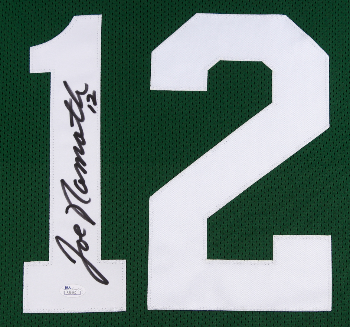 Joe Namath Signed Jets 35x42.75 Custom Framed Jersey Display (JSA COA) at PristineAuction.com Joe Namath Signed Jets 35x42.75 Custom Framed Jersey Display (JSA COA) at PristineAuction.com