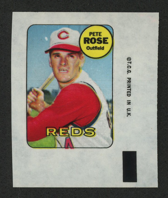 1969 Topps Decals #36 Pete Rose at PristineAuction.com 1969 Topps Decals #36 Pete Rose at PristineAuction.com