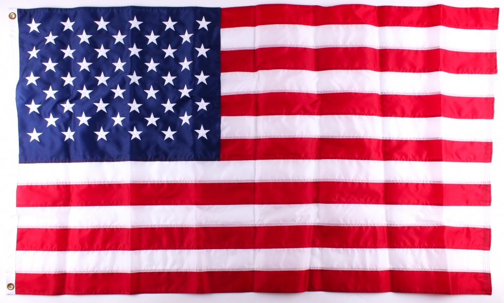 American Flag Flown Over the Capitol on Janruary 25, 2017 (Architect of