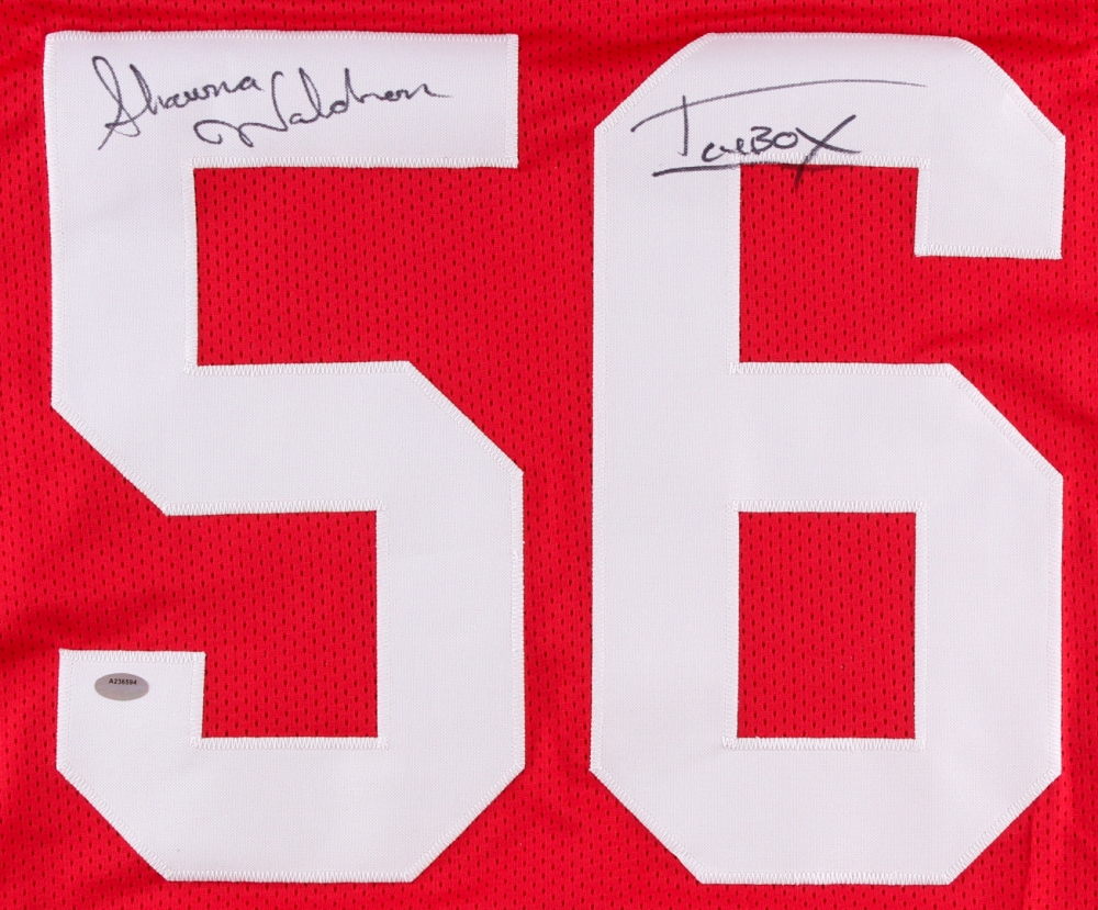 Shawna Waldron Signed "Icebox" Little Giants Jersey Inscribed "Icebox