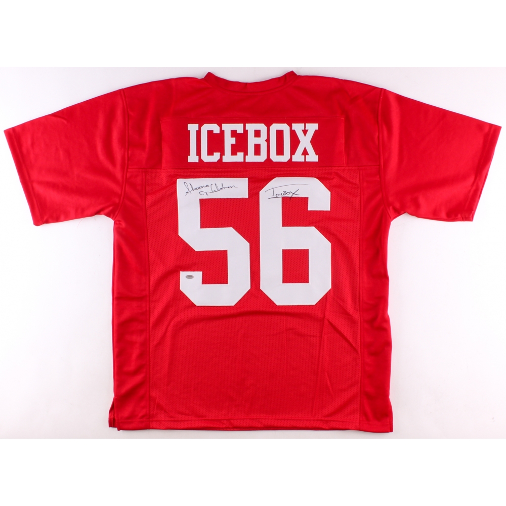 Shawna Waldron Signed "Icebox" Little Giants Jersey Inscribed "Icebox
