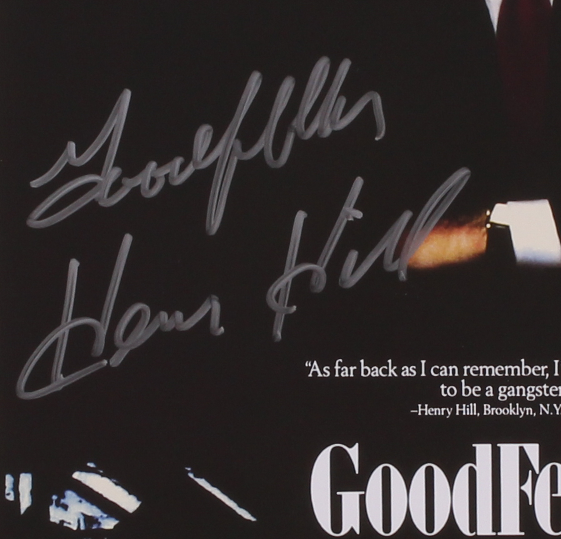 Henry Hill Signed "Goodfellas" 11x17 Photo Inscribed "Goodfellas" (Schwartz COA & Hill Hologram) at PristineAuction.com Henry Hill Signed "Goodfellas" 11x17 Photo Inscribed "Goodfellas" (Schwartz COA & Hill Hologram) at PristineAuction.com