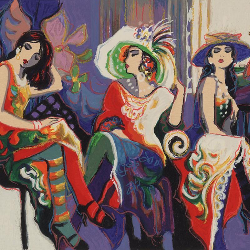 Isaac Maimon Signed "Three Graces" LE 9x13 Serigraph (PA) at PristineAuction.com Isaac Maimon Signed "Three Graces" LE 9x13 Serigraph (PA) at PristineAuction.com