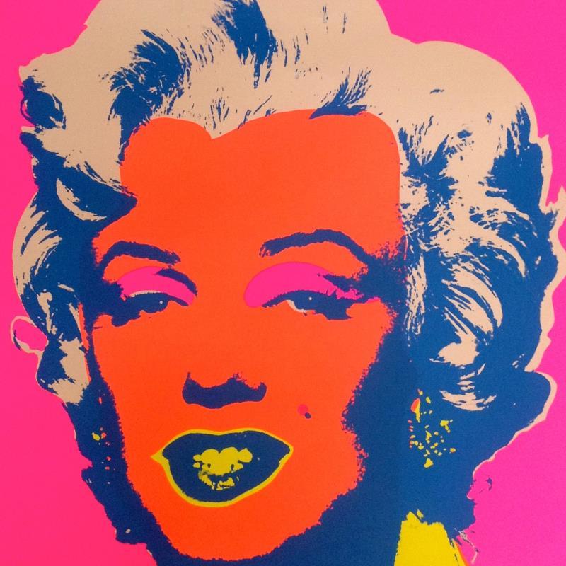 "Marilyn 11.22" 36x36 Silk Screen Print from Sunday B Morning by Andy Warhol at PristineAuction.com "Marilyn 11.22" 36x36 Silk Screen Print from Sunday B Morning by Andy Warhol at PristineAuction.com