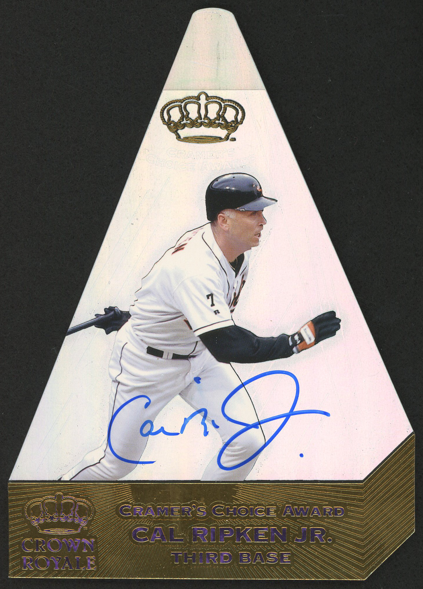 Cal Ripken Jr. Signed 1998 Crown Royale Cramer's Choice Premiums #1 (PSA COA) at PristineAuction.com Cal Ripken Jr. Signed 1998 Crown Royale Cramer's Choice Premiums #1 (PSA COA) at PristineAuction.com
