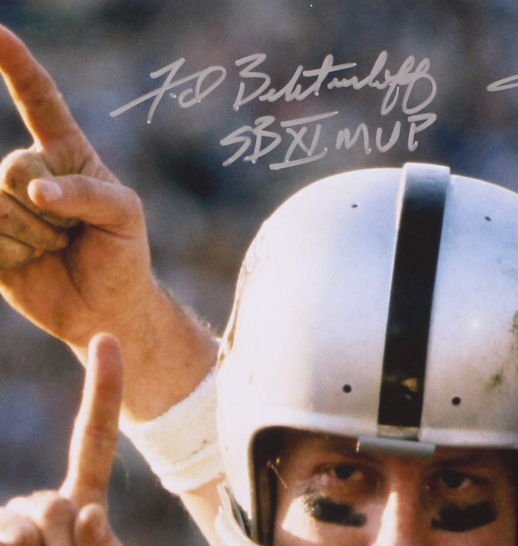 Ken Stabler & Fred Biletnikoff Signed Raiders 16x20 Photo Inscribed "SB XI MVP" & "SB XI Champs" (Radtke Hologram & Stabler Hologram) at PristineAuction.com Ken Stabler & Fred Biletnikoff Signed Raiders 16x20 Photo Inscribed "SB XI MVP" & "SB XI Champs" (Radtke Hologram & Stabler Hologram) at PristineAuction.com