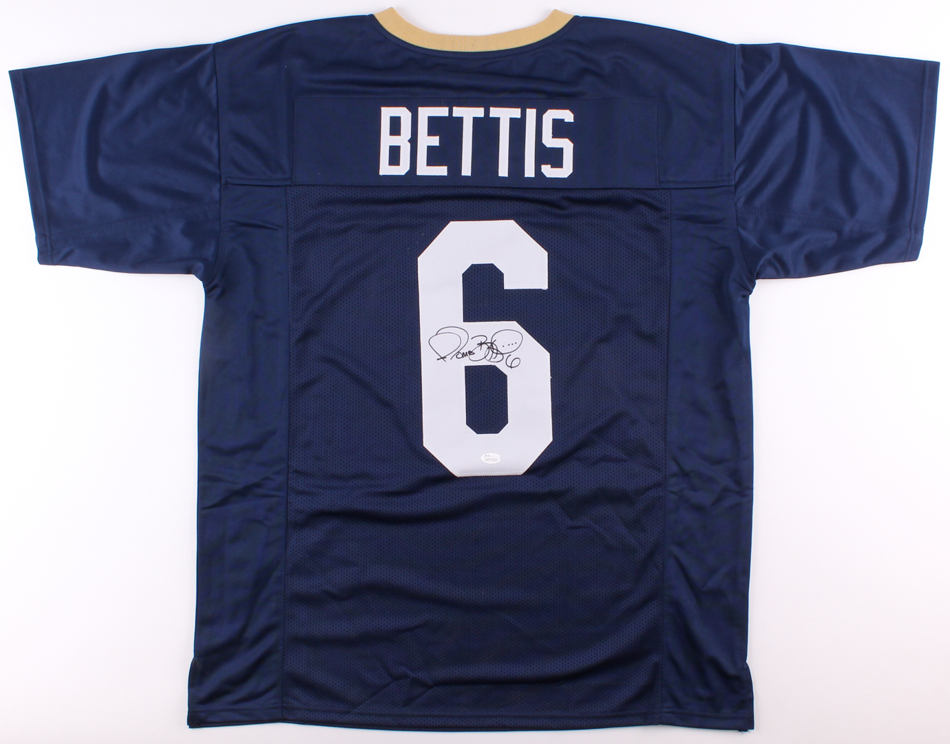 Jerome Bettis Signed Notre Dame Fighting Irish Jersey (JSA COA) at PristineAuction.com Jerome Bettis Signed Notre Dame Fighting Irish Jersey (JSA COA) at PristineAuction.com