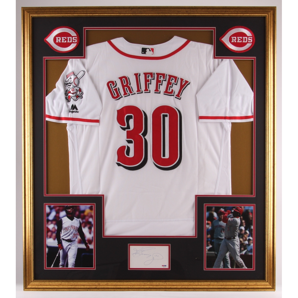 ken griffey jr framed jersey