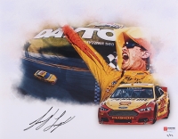 Joey Logano Signed NASCAR "Daytona 500 Win" Limited Edition 11x14 Photo #/22 (PA COA) at PristineAuction.com