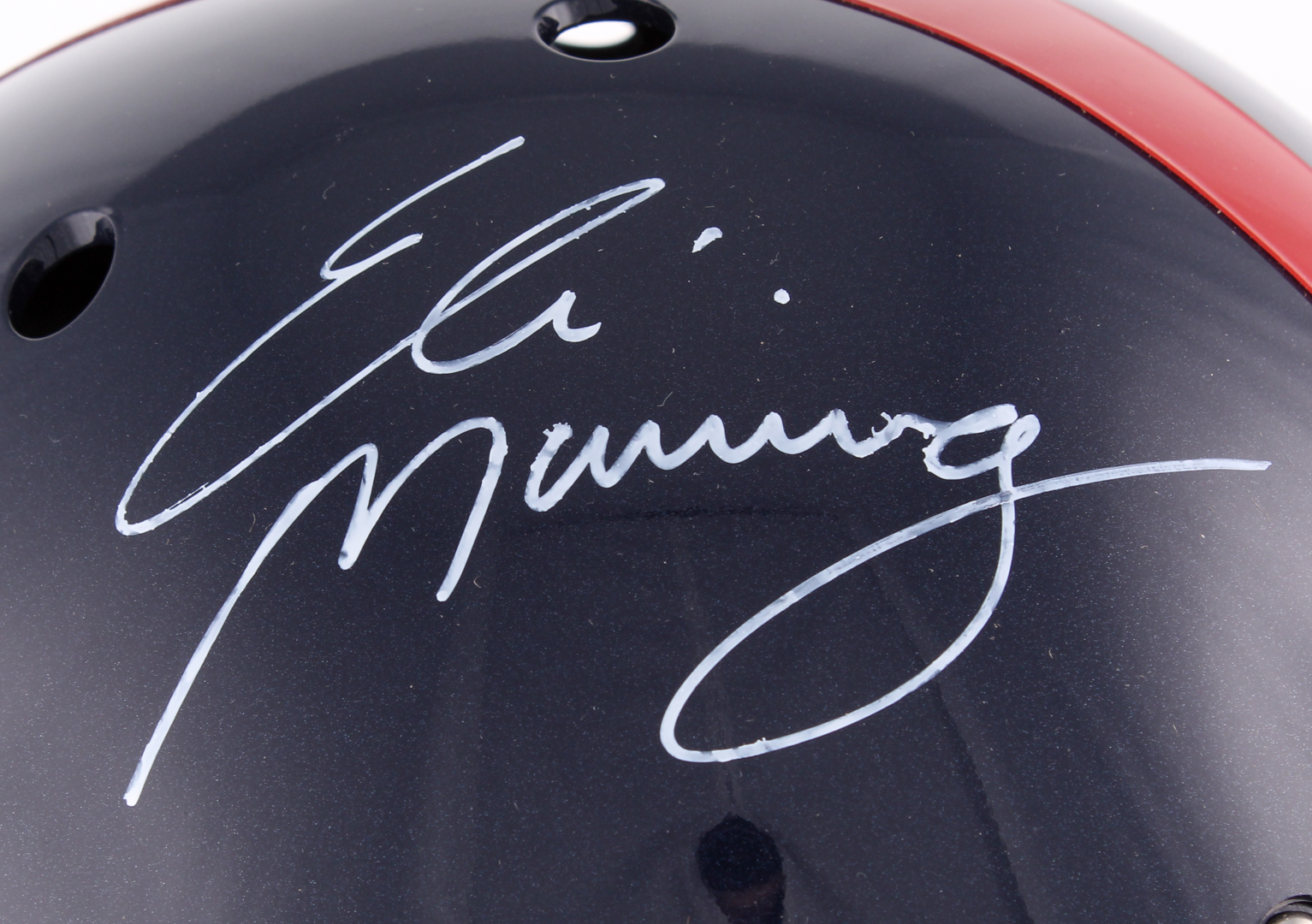 Eli Manning Signed Ole Miss Rebels Full-Size Helmet (Steiner COA) at PristineAuction.com Eli Manning Signed Ole Miss Rebels Full-Size Helmet (Steiner COA) at PristineAuction.com