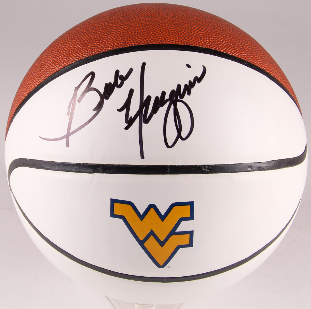 Bob Huggins Signed West Virginia Mountaineers Logo Basketball (JSA COA) at PristineAuction.com Bob Huggins Signed West Virginia Mountaineers Logo Basketball (JSA COA) at PristineAuction.com