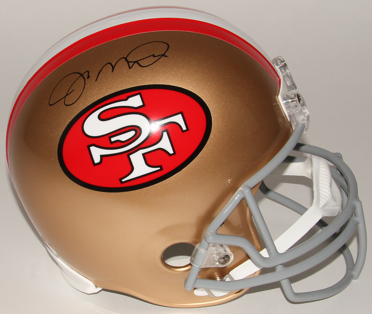 Joe Montana Signed 49ers Full-Size Helmet (JSA COA) at PristineAuction.com Joe Montana Signed 49ers Full-Size Helmet (JSA COA) at PristineAuction.com