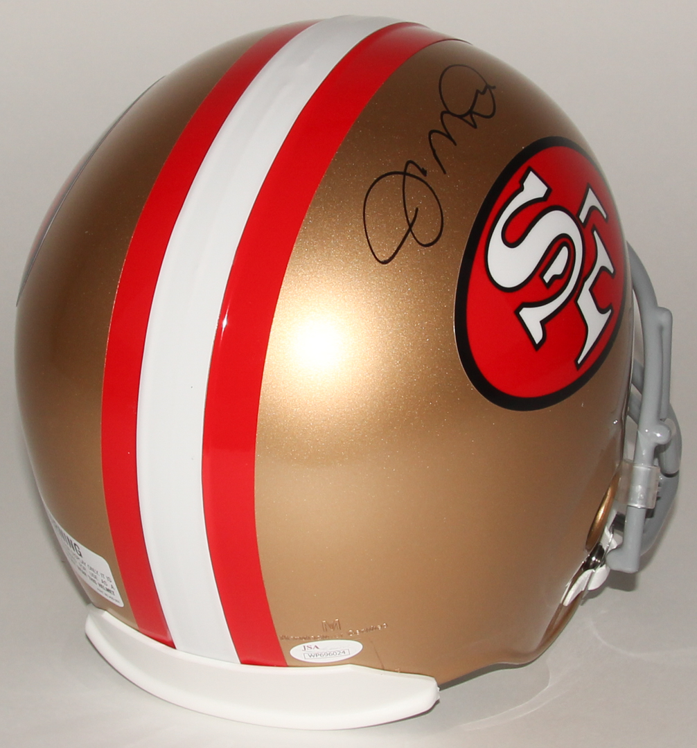Joe Montana Signed 49ers Full-Size Helmet (JSA COA) at PristineAuction.com Joe Montana Signed 49ers Full-Size Helmet (JSA COA) at PristineAuction.com