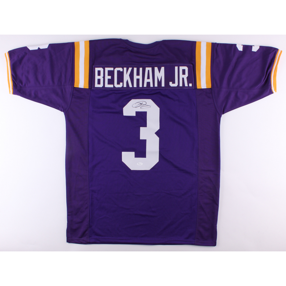 Odell Beckham Jr. Signed LSU Tigers Jersey (JSA COA) Pristine Auction