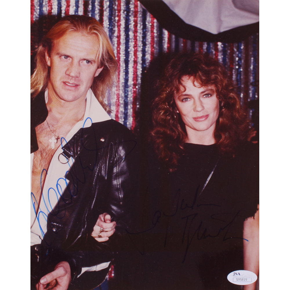 Jacqueline Bisset Alexander Godunov Signed 8x10 Photo Jsa Coa Pristine Auction