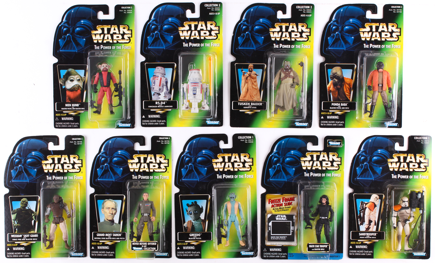 Lot of (9) Star Wars "The Power of the Force" Collection Action Figures at PristineAuction.com Lot of (9) Star Wars "The Power of the Force" Collection Action Figures at PristineAuction.com