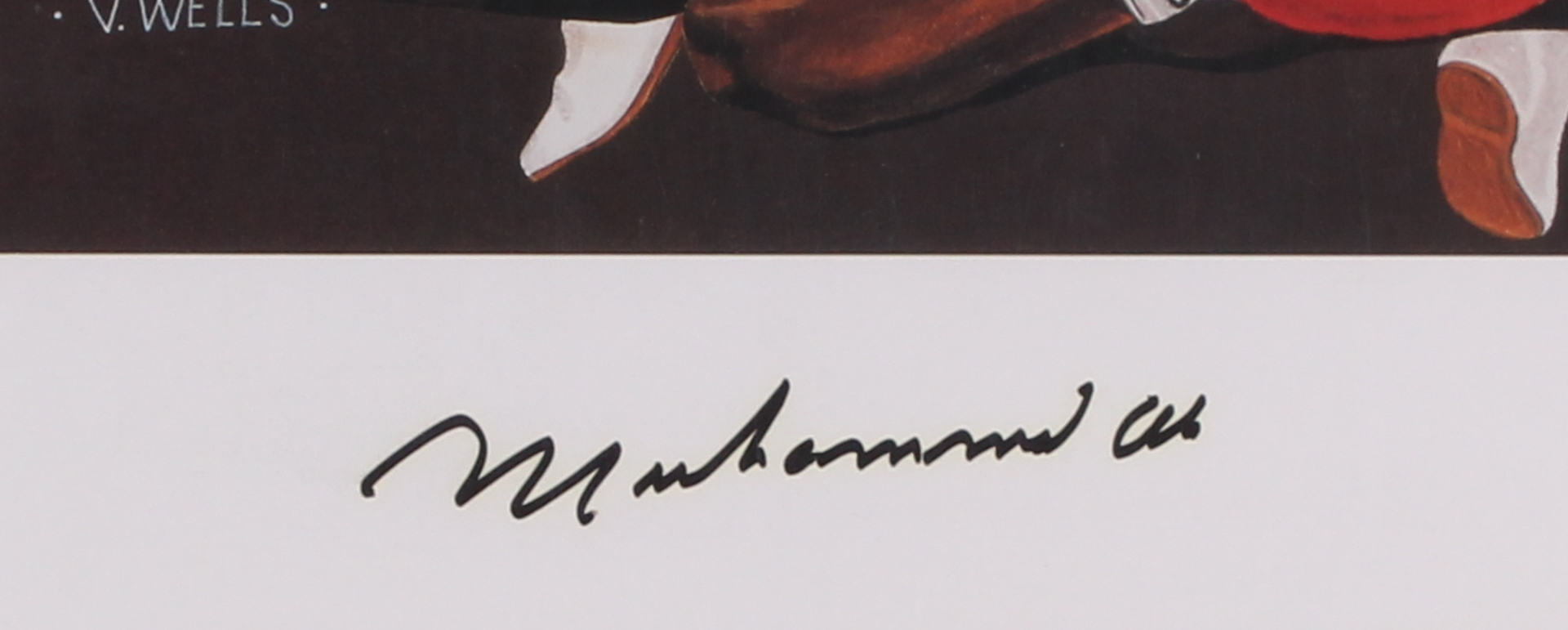 Muhammad Ali Signed 19x25 LE Lithograph #53/500 (JSA Hologram) at PristineAuction.com Muhammad Ali Signed 19x25 LE Lithograph #53/500 (JSA Hologram) at PristineAuction.com