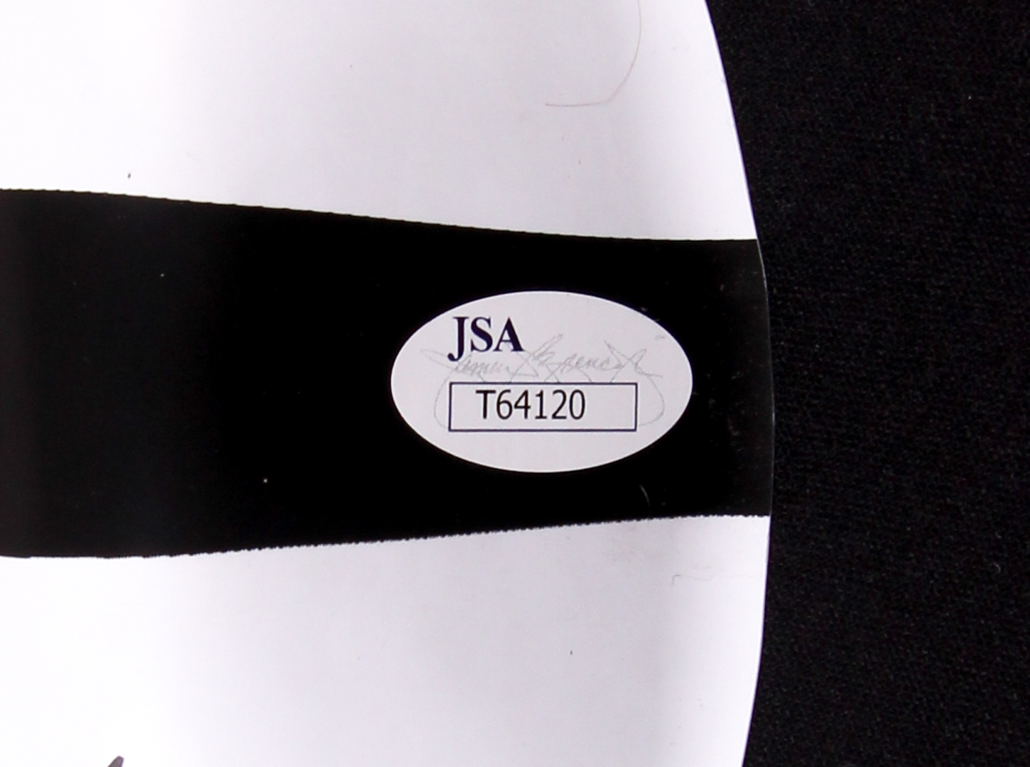 Steve Borden Signed "Sting" Mask (JSA COA) at PristineAuction.com Steve Borden Signed "Sting" Mask (JSA COA) at PristineAuction.com