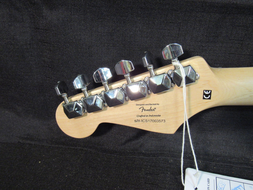 Angus Young Signed Fender Squier Bullet Strat Electric Guitar Inscribed ...