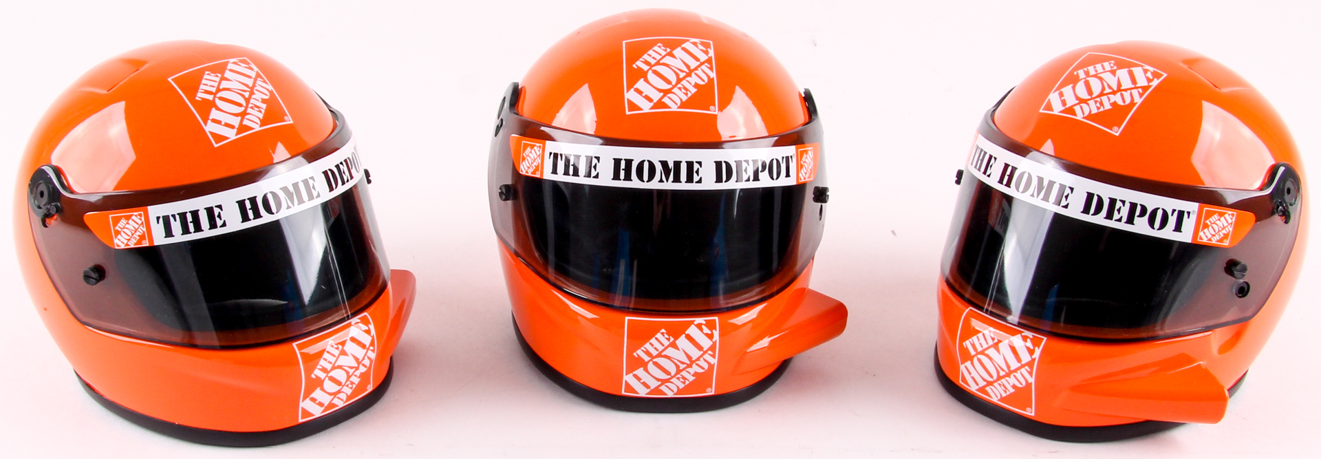 Lot of (3) Tony Stewart NASCAR Racing 1:2 Scale Mini Helmets at PristineAuction.com Lot of (3) Tony Stewart NASCAR Racing 1:2 Scale Mini Helmets at PristineAuction.com