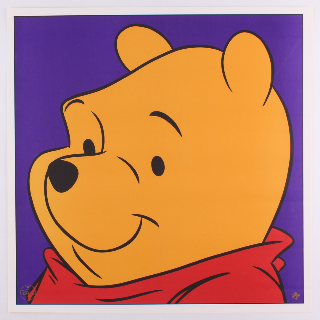 "Winnie the Pooh" LE 1997 Walt Disney 23" x 23" Lithograph at PristineAuction.com "Winnie the Pooh" LE 1997 Walt Disney 23" x 23" Lithograph at PristineAuction.com