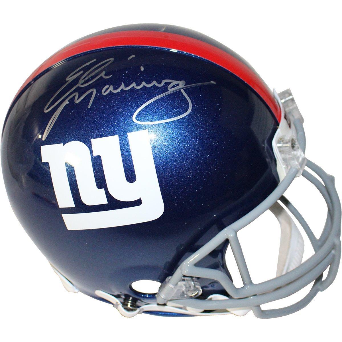 Eli Manning Signed Giants Full-Size Authentic On-Field Helmet (Steiner COA) at PristineAuction.com Eli Manning Signed Giants Full-Size Authentic On-Field Helmet (Steiner COA) at PristineAuction.com