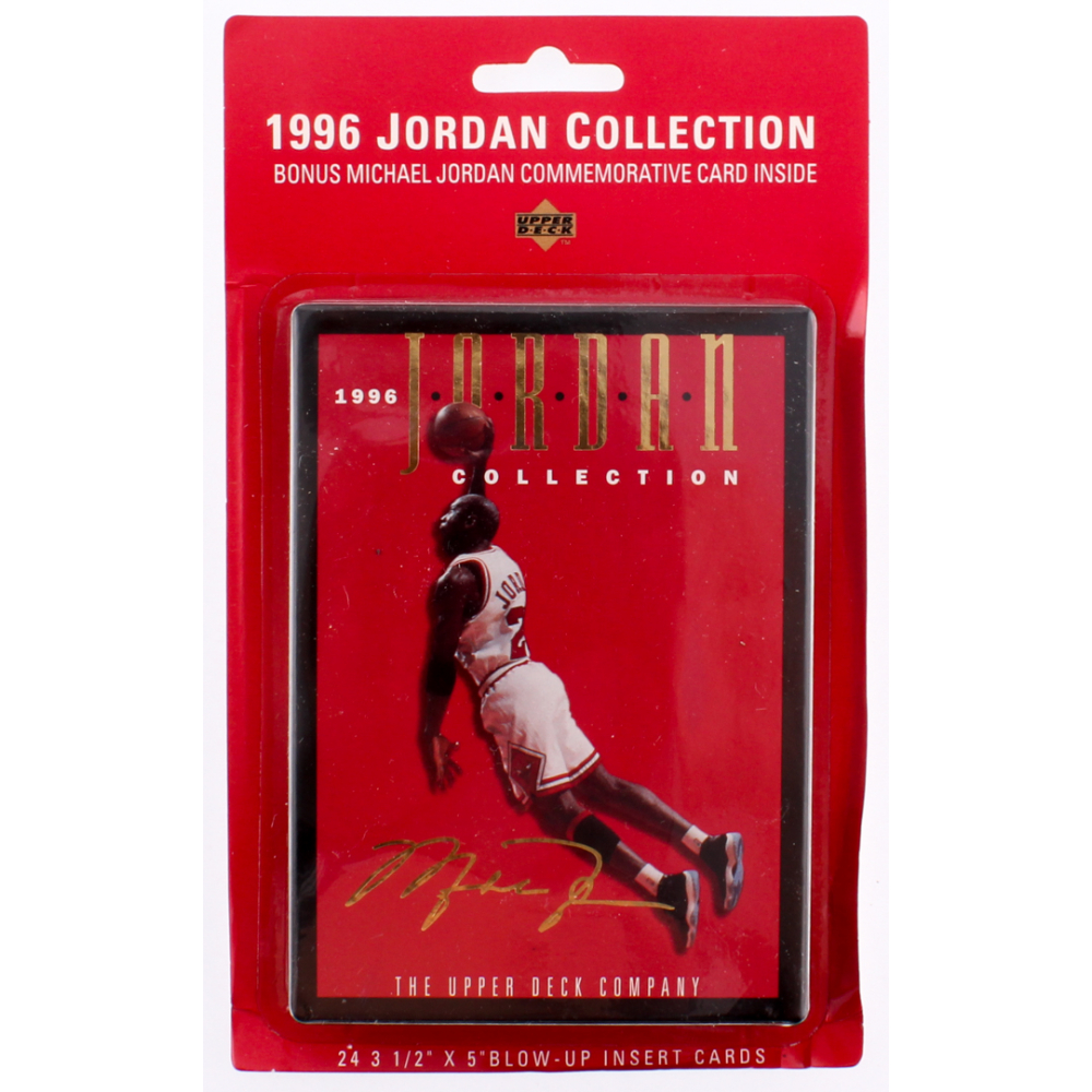 michael jordan 24k gold card upper deck
