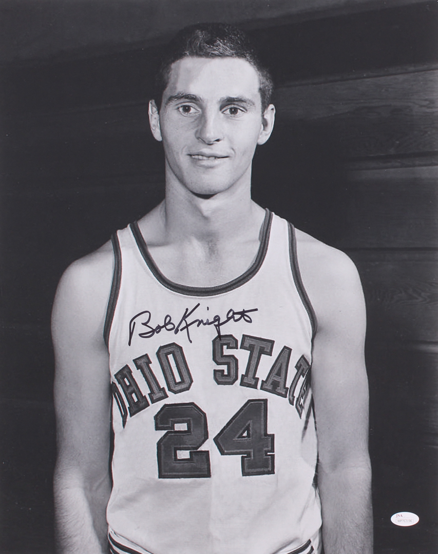 Bobby Knight Signed Ohio State Buckeyes 16x20 Photo (JSA COA) at PristineAuction.com Bobby Knight Signed Ohio State Buckeyes 16x20 Photo (JSA COA) at PristineAuction.com
